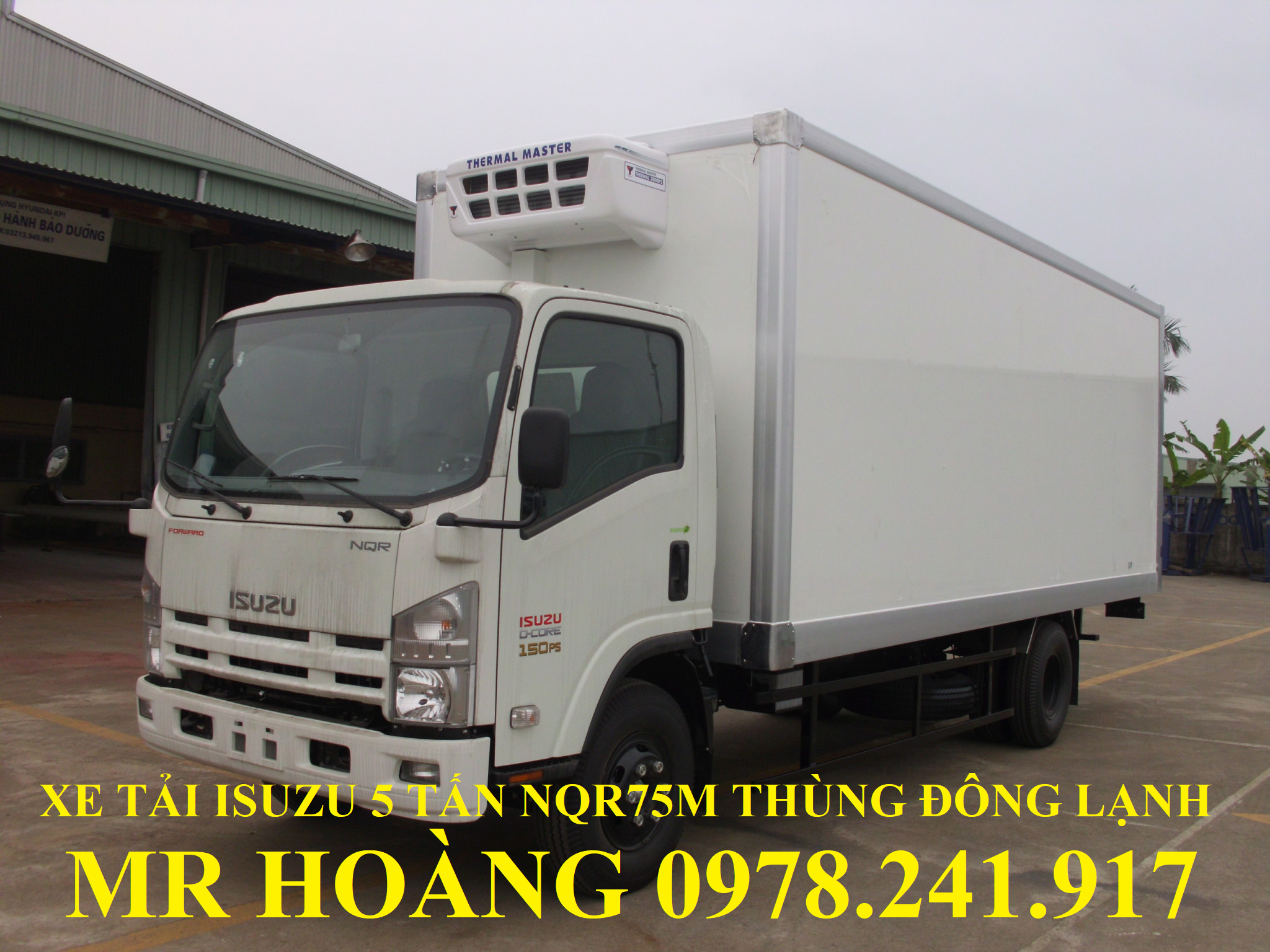 xe tải isuzu 5 tấn nqr75m thùng đông lạnh