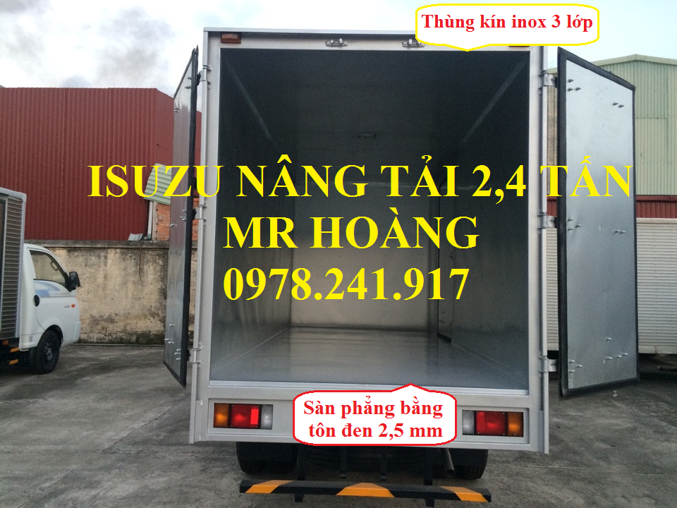 xe tải isuzu 2,4 tấn nâng tải QKR55F